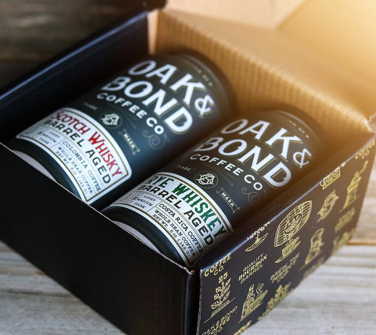 Custom Barrel Aged Coffee Box