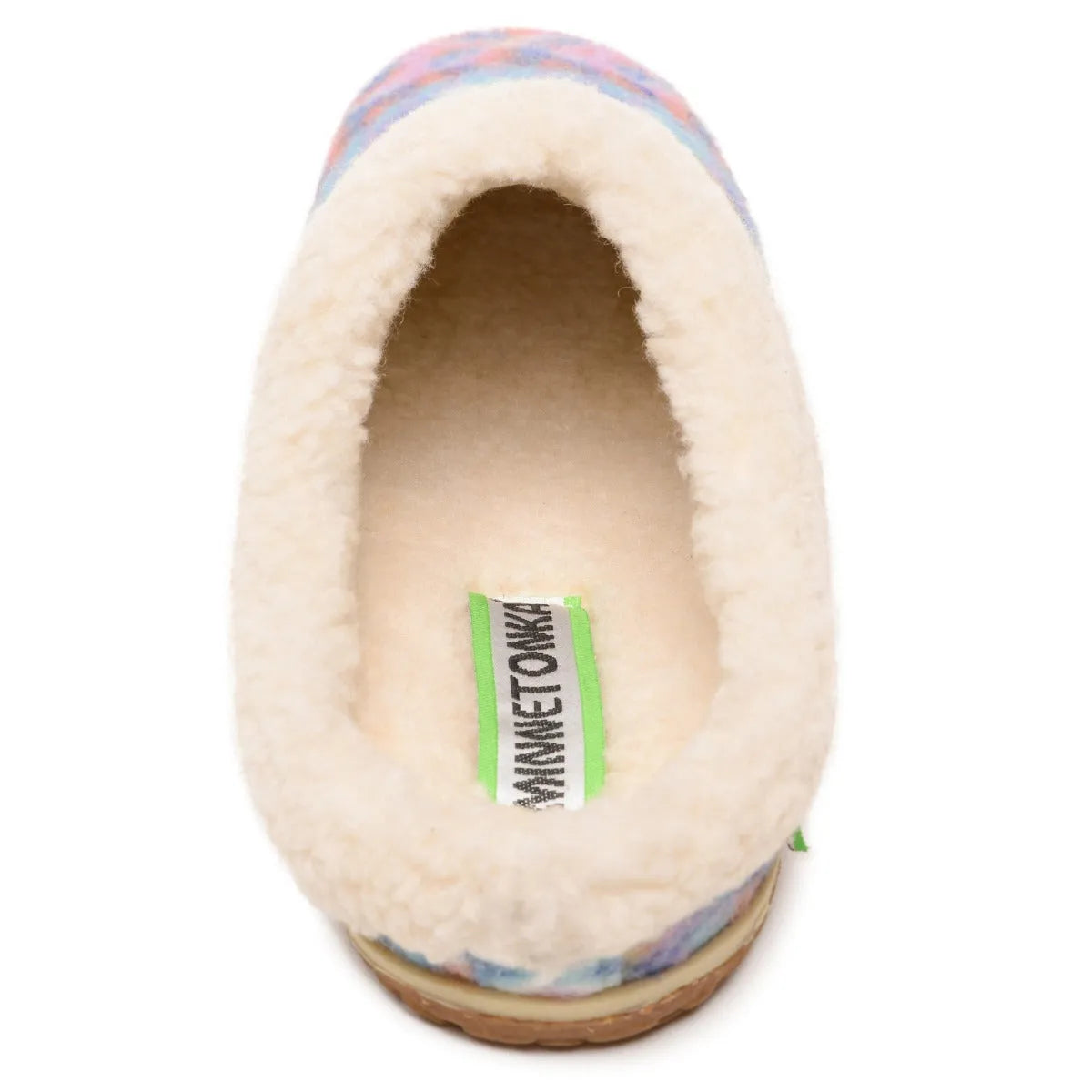 Minnetonka Eco Spruce - Pantuflas para mujer