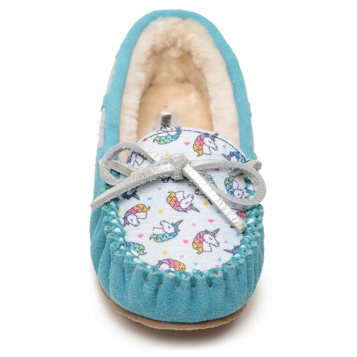 Minnetonka Cassie Suede - Pantufla para niños