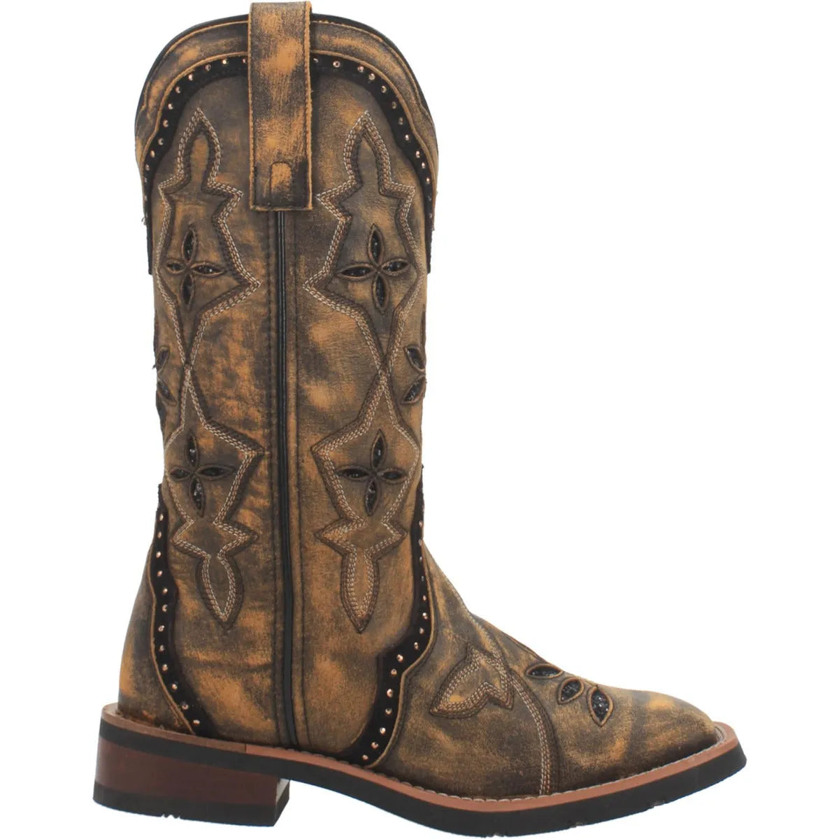 Laredo Bouquet - Botas vaqueras de cuero para mujer