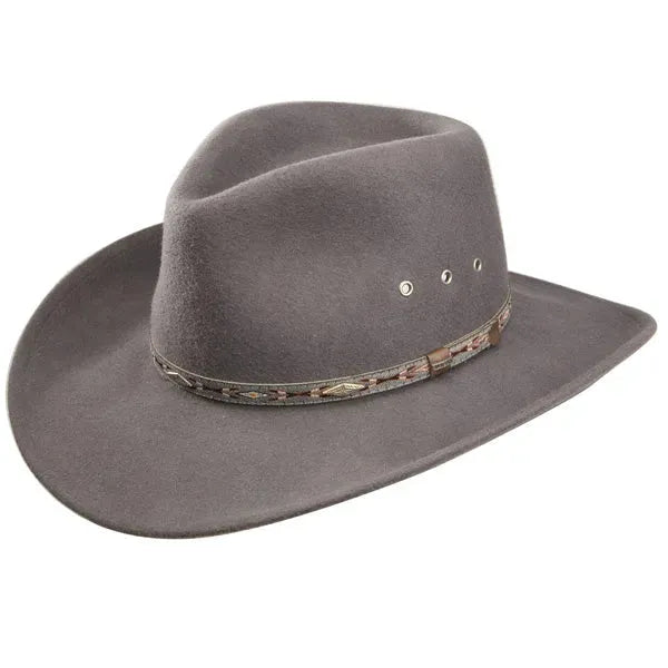 Stetson Elkhorn - Sombrero vaquero de lana suave