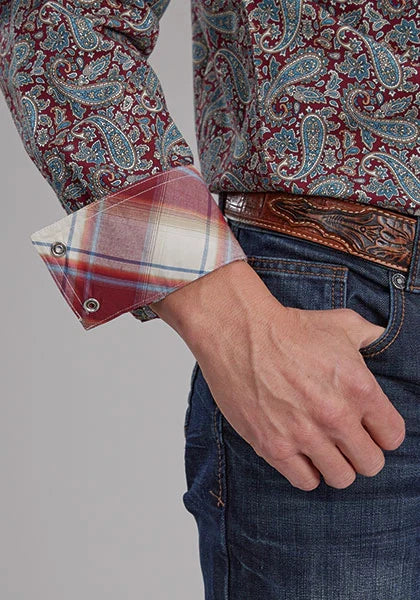 Roper 2154 Orchard Paisley (Multi) - Camisa Vaquera de Hombre