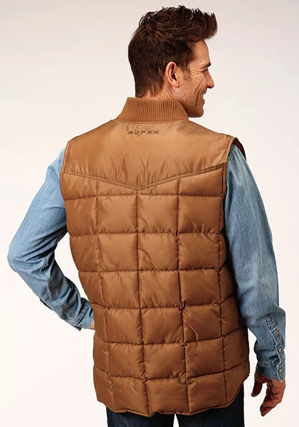 Chaleco de hombre Roper 1473 Poly Filled (Sillín)