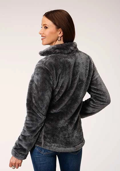 Chaqueta polar Roper 00938 (Gris) - Para mujer