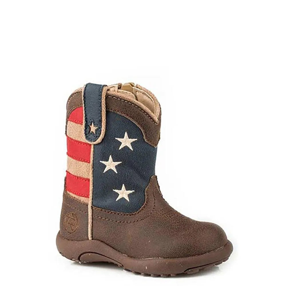 Roper American Patriot - Patuco de vaquero para bebé