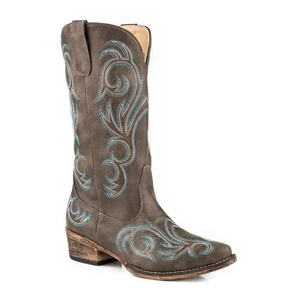 Bota de vaquera Roper Riley (marrón) - para mujer