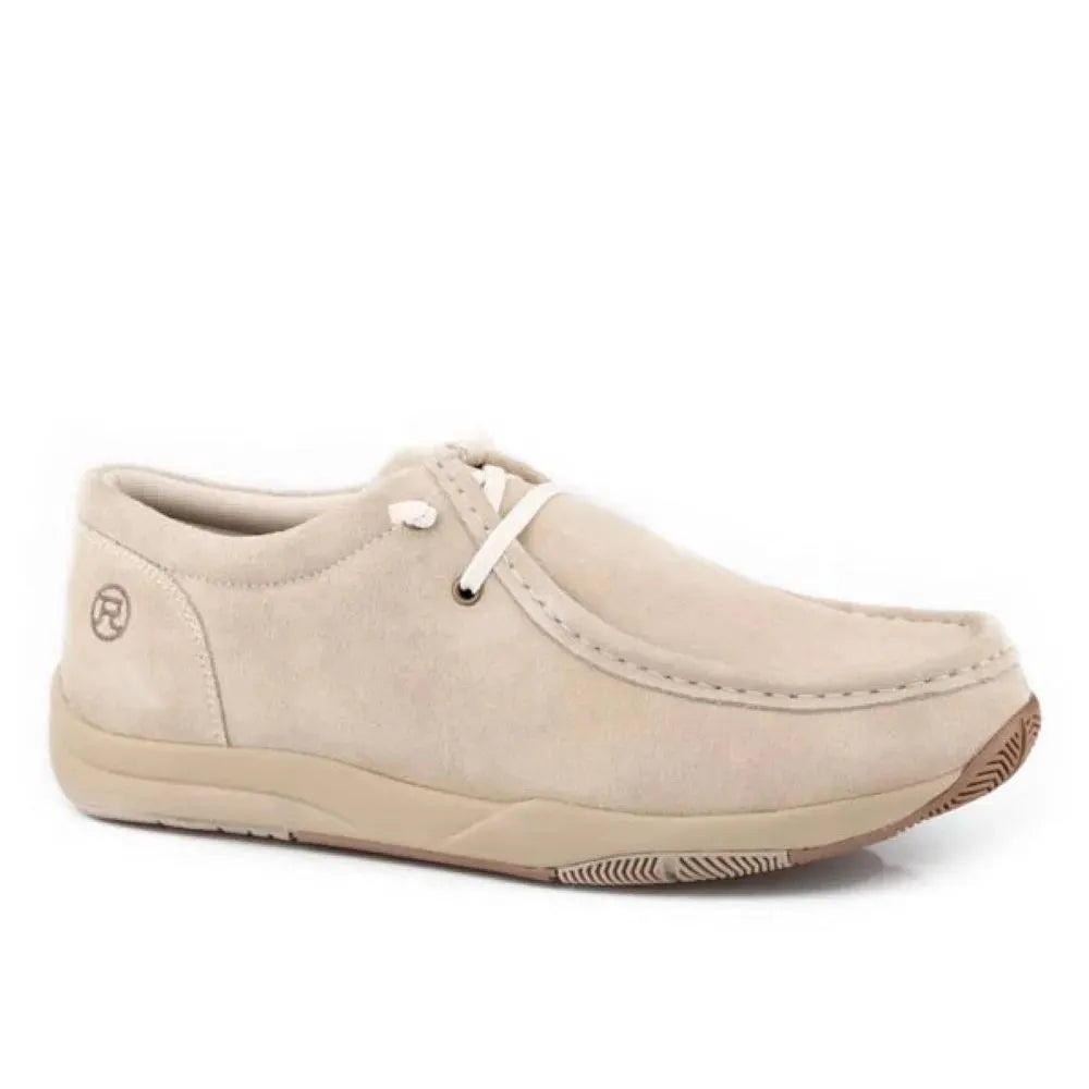 Roper Icemane (Tan) - Zapatos de ante de cuero para hombre