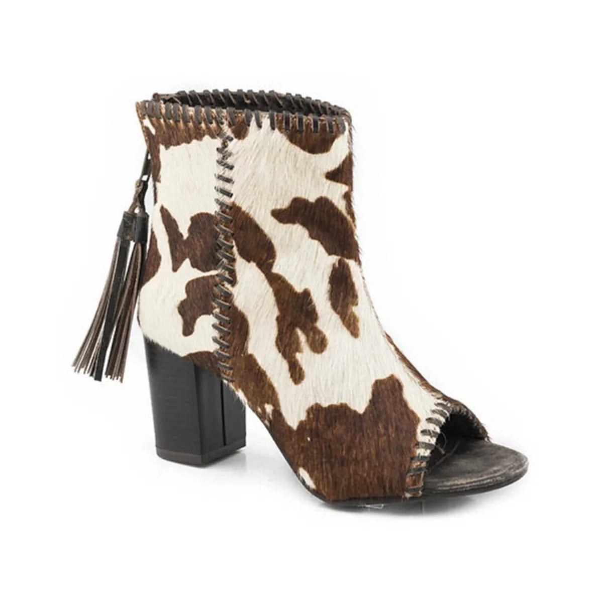 Roper Betsy (Brown) - Sandalias de piel de vacuno para mujer