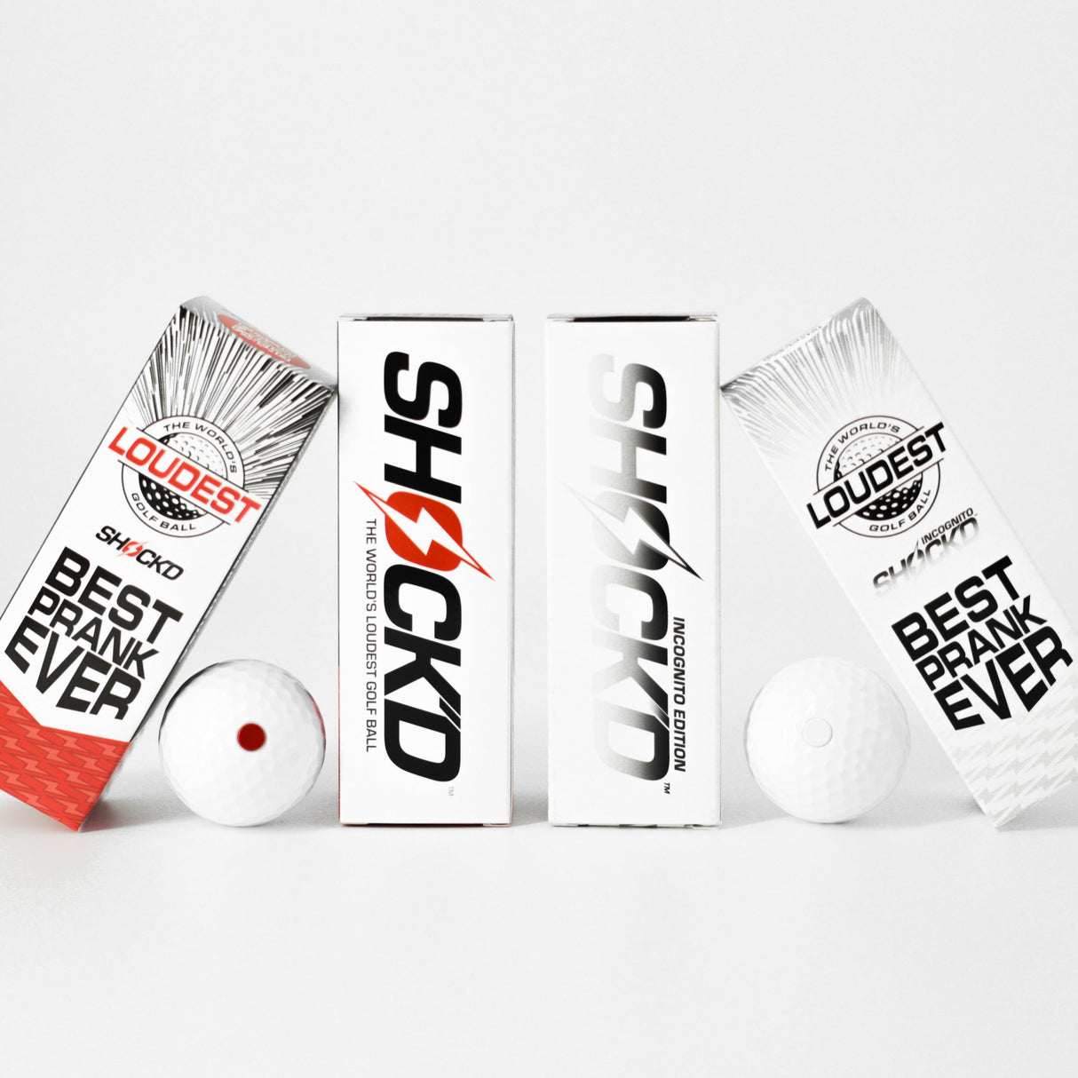 PAQUETE 3 POR EL PRECIO DE 1 - Pelotas de Golf SHOCK'D