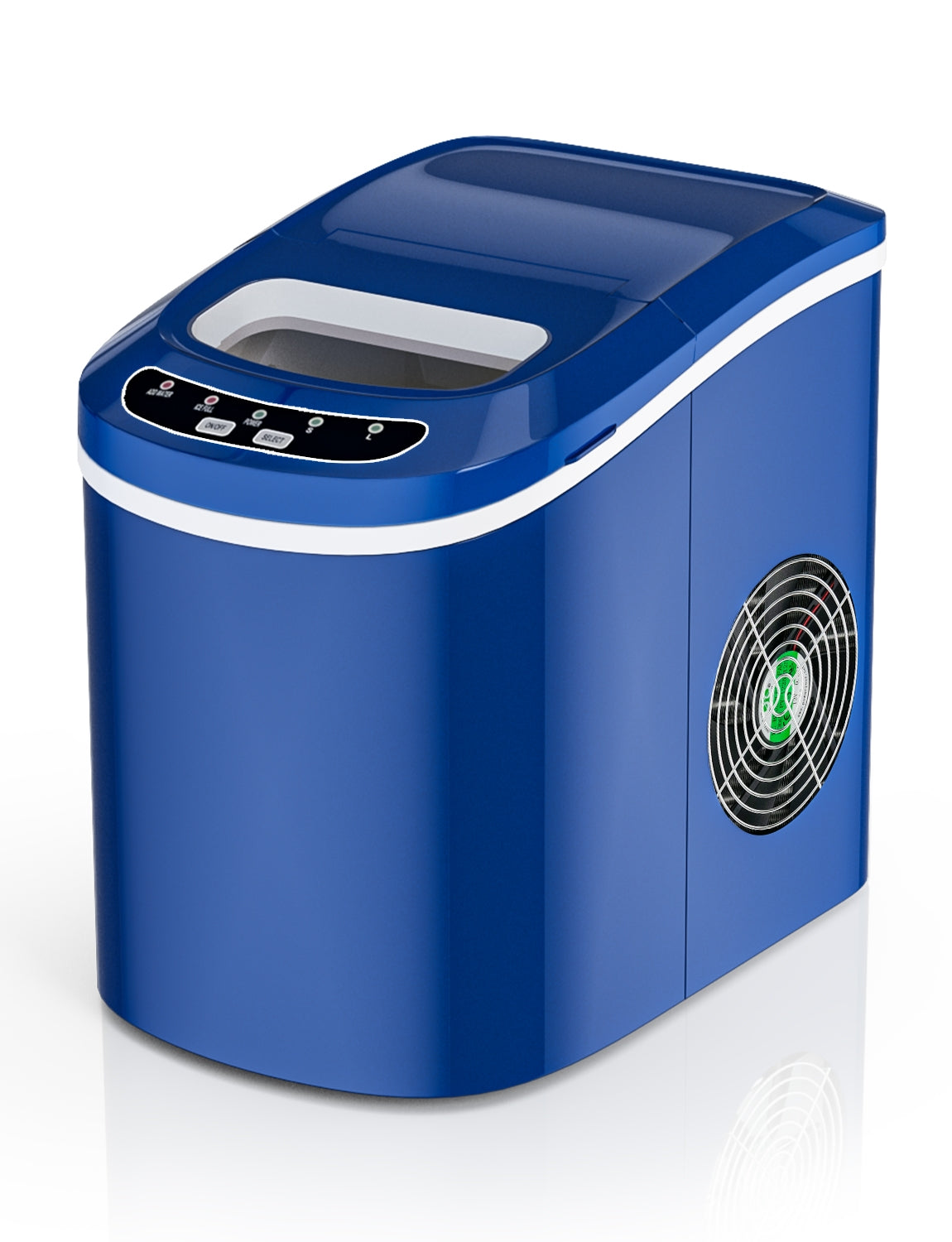 Mini máquina eléctrica portátil y compacta para hacer hielo