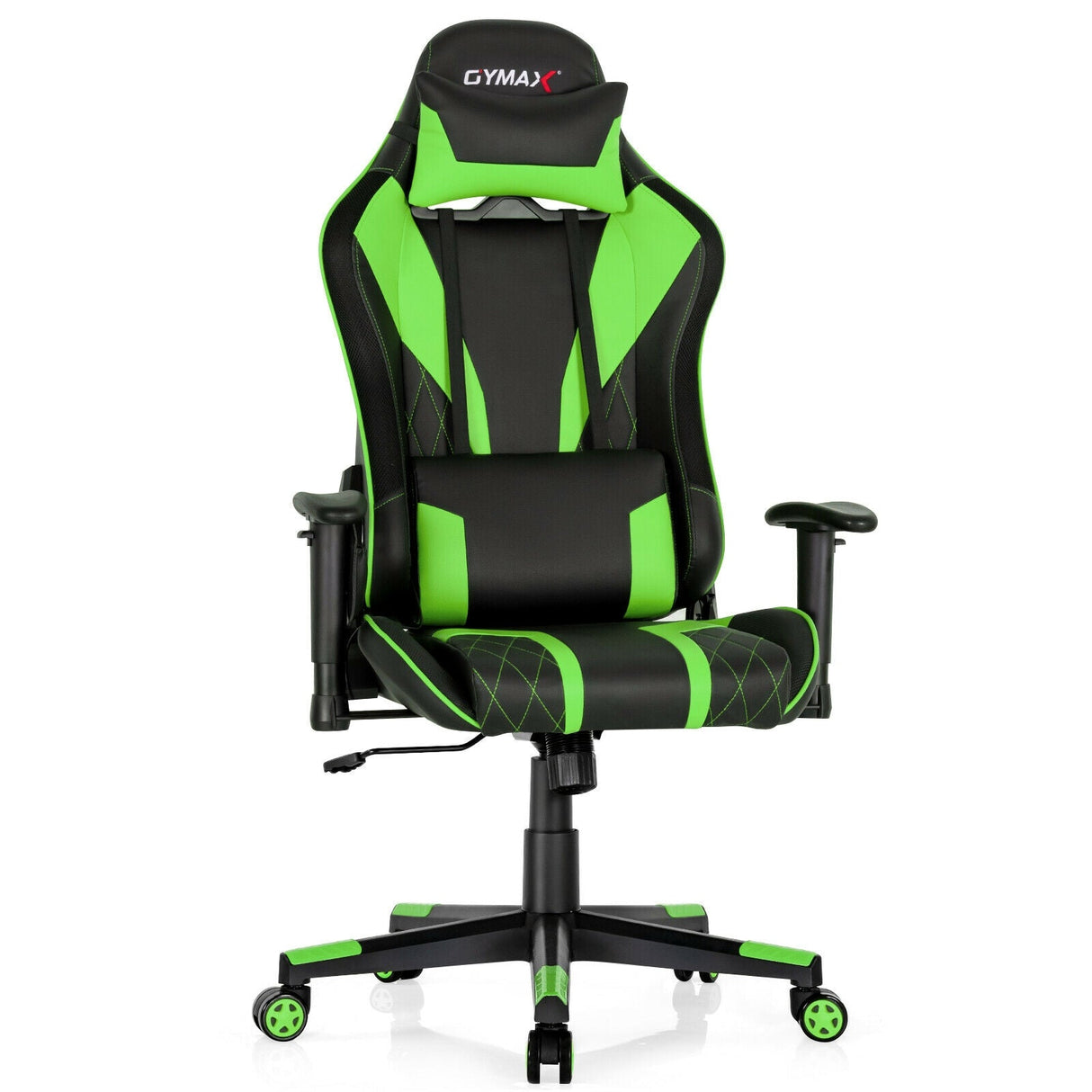 Silla Gamer Ajustable Giratoria para Computadora con Luces LED Dinámicas