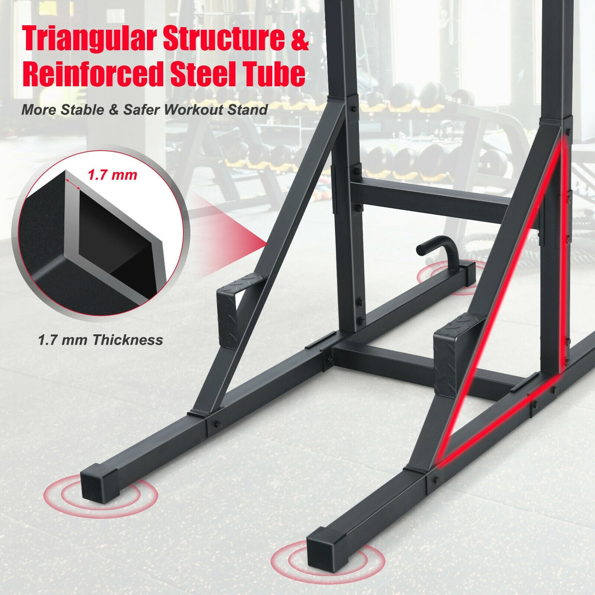Torre de potencia multifunción para un entrenamiento de cuerpo completo
