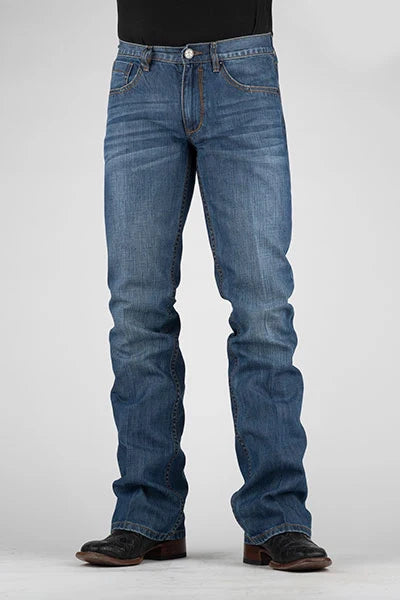 Tin Haul 1660 Jagger Fit (lavado medio) - Vaqueros de hombre tipo bota