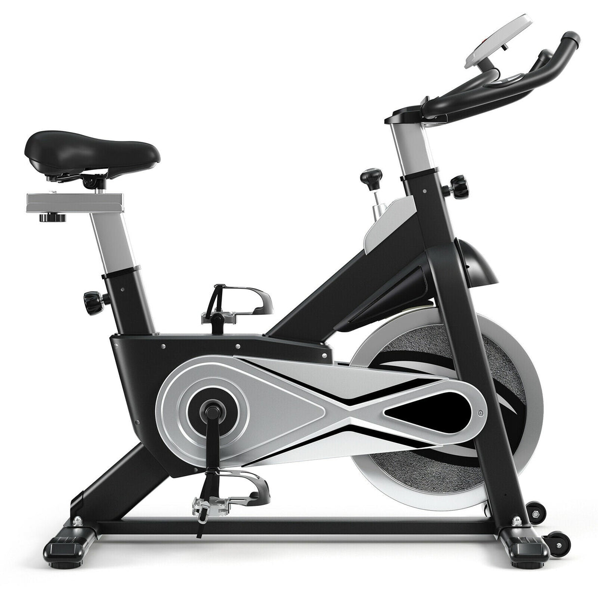 Bicicleta estática con volante de inercia de 40 lb