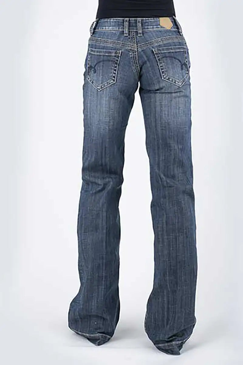 Tin Haul 460 Ella Fit Blue Loop Pocket ( Denim oscuro ) - Jeans de mujer