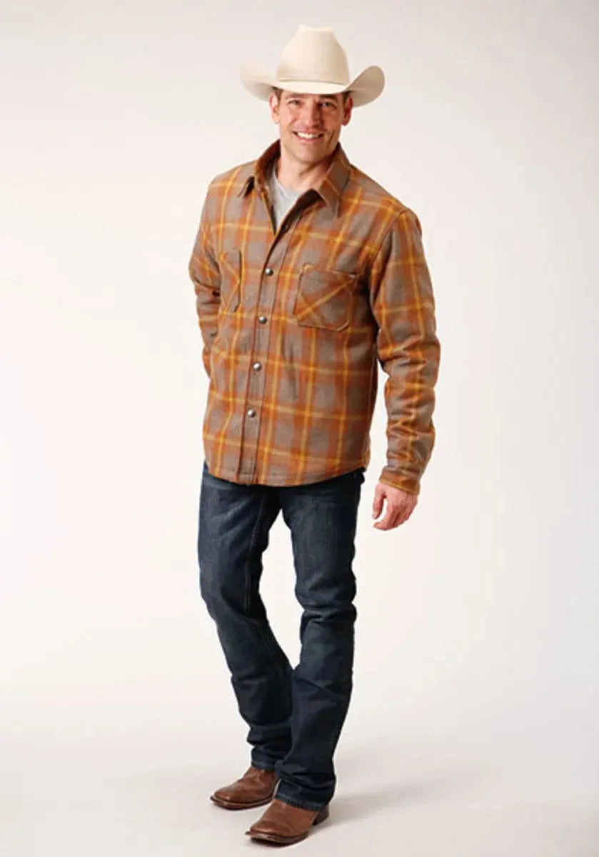 Tin Haul Blaze Checkered - Abrigo para hombre
