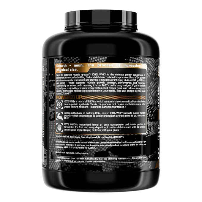 Proteína de suero de leche Nutrex 100%, 5 libras