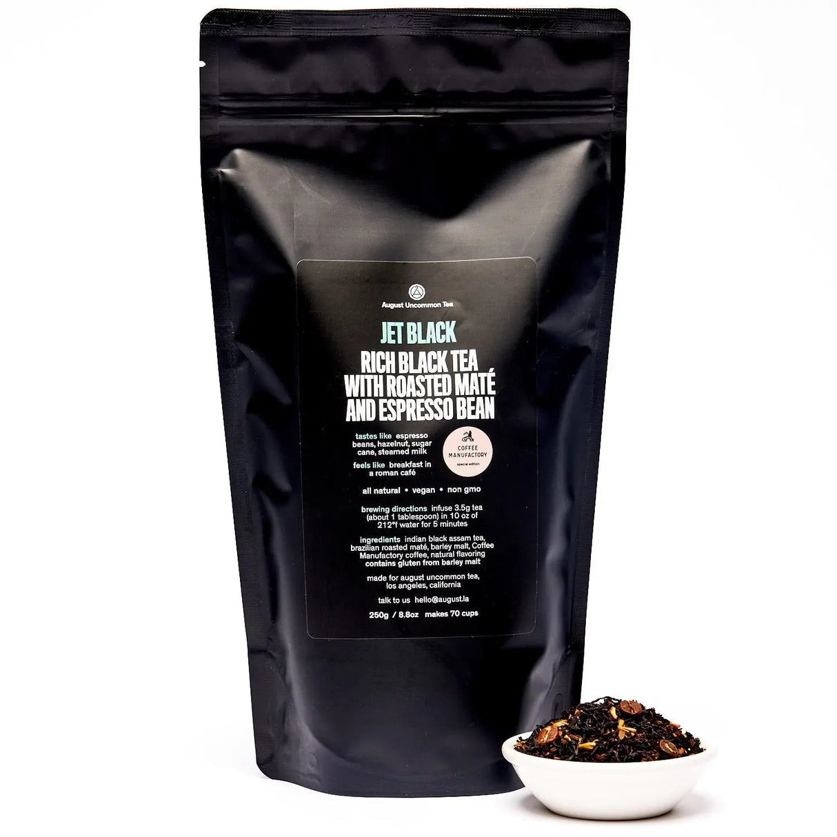 Jet Black - Té negro de café tostado