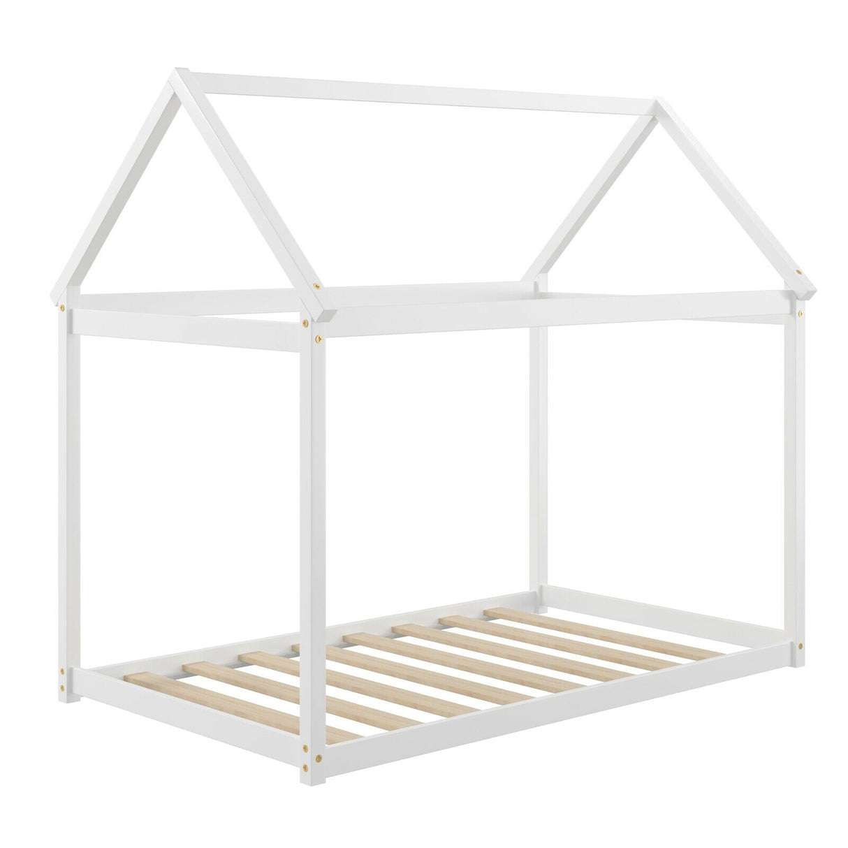 Stable Kids Platform Floor Bed with Roof an