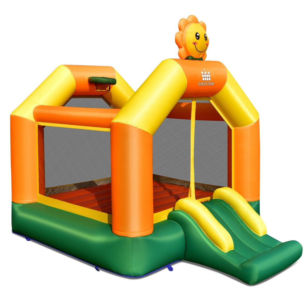 Castillo Hinchable para Niños con Tobogán sin Soplador