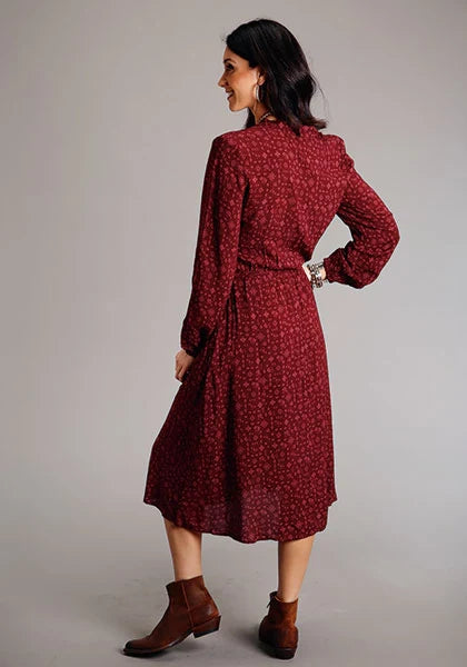 Vestido vaquero Stetson 1770 Ditzy (Rojo) - para mujer
