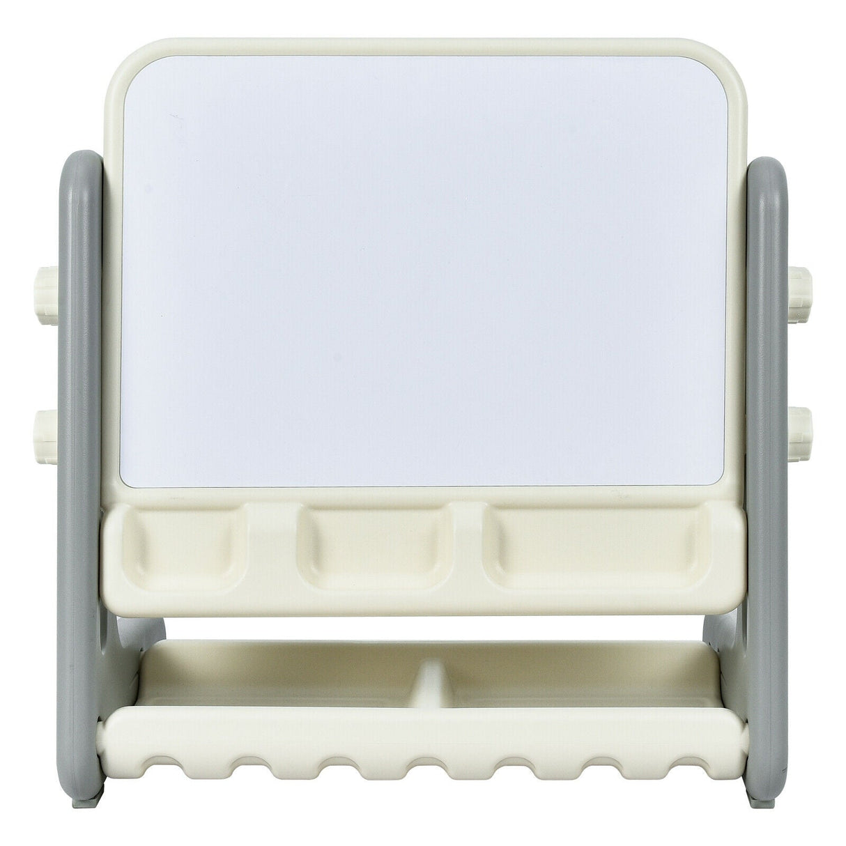 Set de mesa y silla para niños 2 en 1 con caballete y tablero de pintura artística ajustable