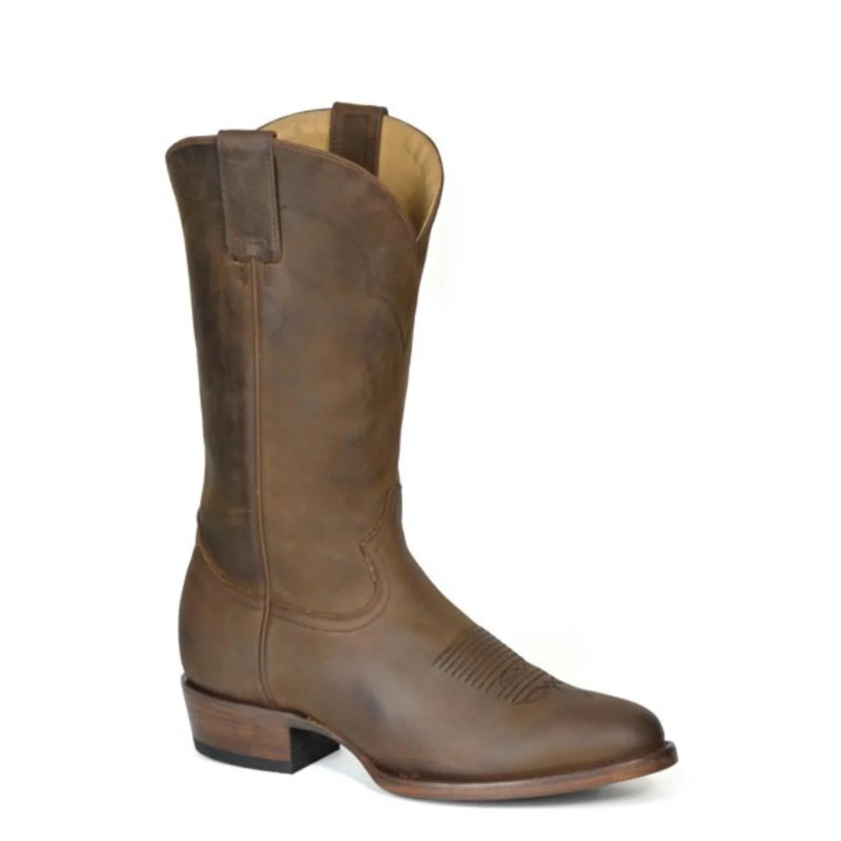 Bota vaquera Stetson Crocket (marrón) - Hombre