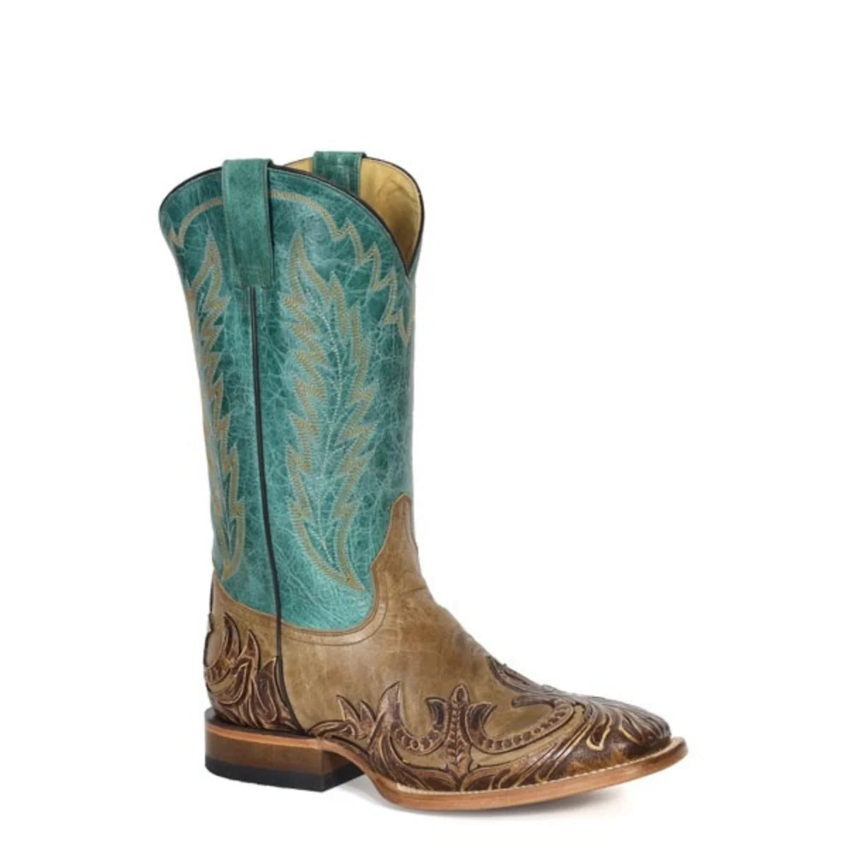 Stetson Judson (Turquesa) - Bota vaquera para hombre