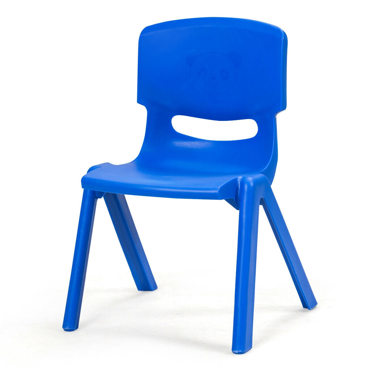 Sillas apilables de plástico para niños, paquete de 6, para aula