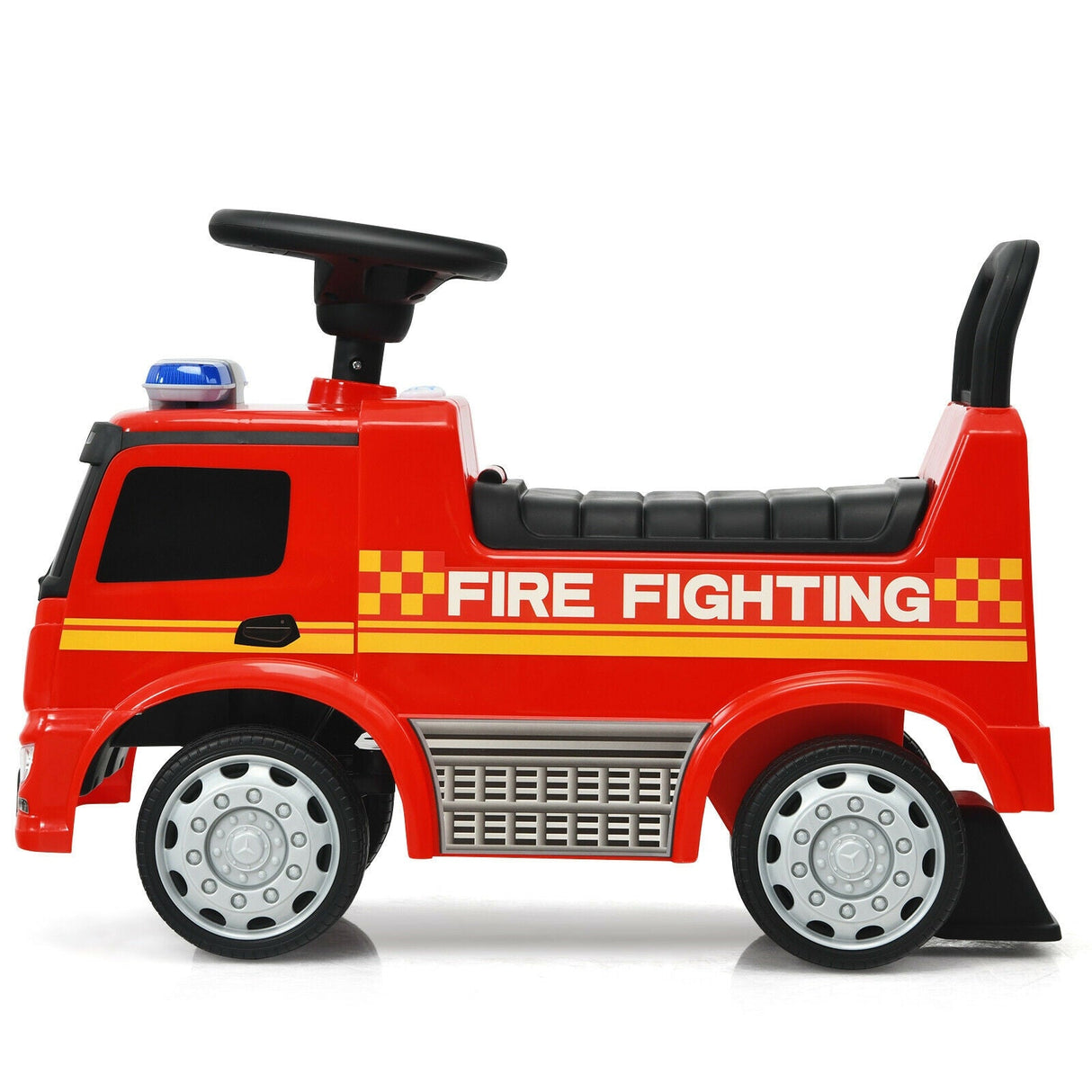Coche de Carreras de Bomberos Mercedes Benz con Licencia para Niños