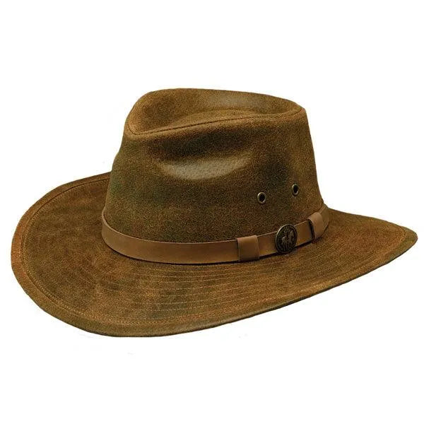 Gorro de aventurero Outback Leather Kodiak (Liquidación)