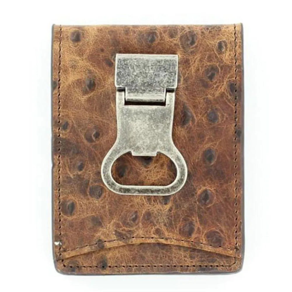 Nocona Hays - Billetera con Clip para Billetes para Hombre