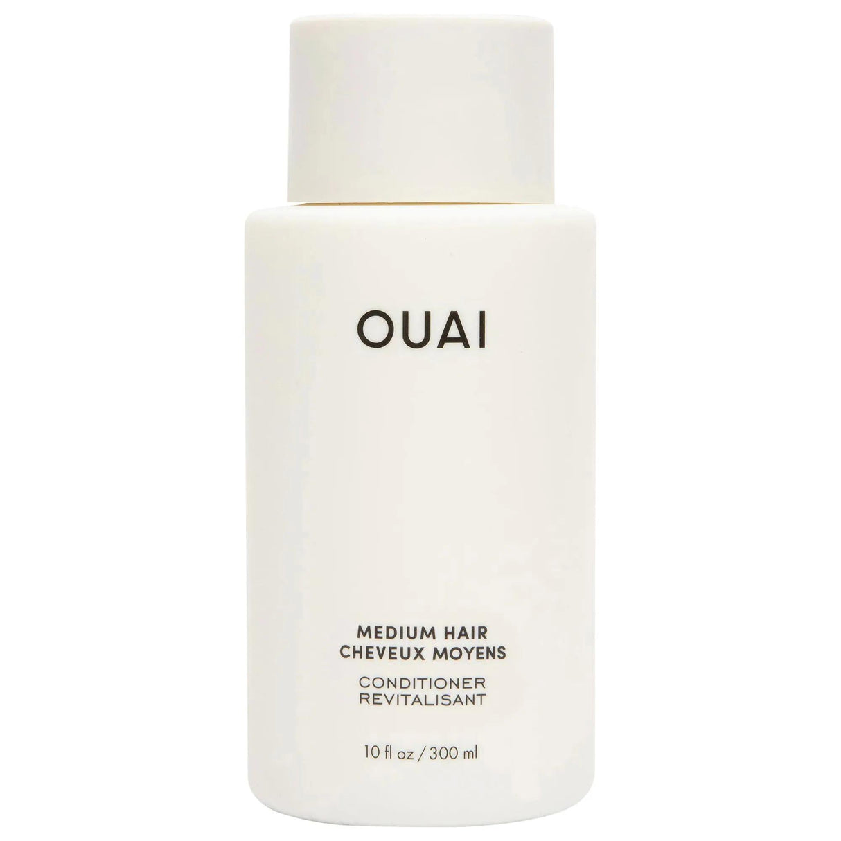 OUAI Medium Hair Conditioner - Color-Safe, Hydrating, Anti-Frizz, and Shine Enhancing for Coily, Curly, Straight, and Wavy Hair