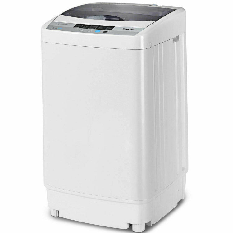Lavadora de 12 lb totalmente automática con 10 configuraciones