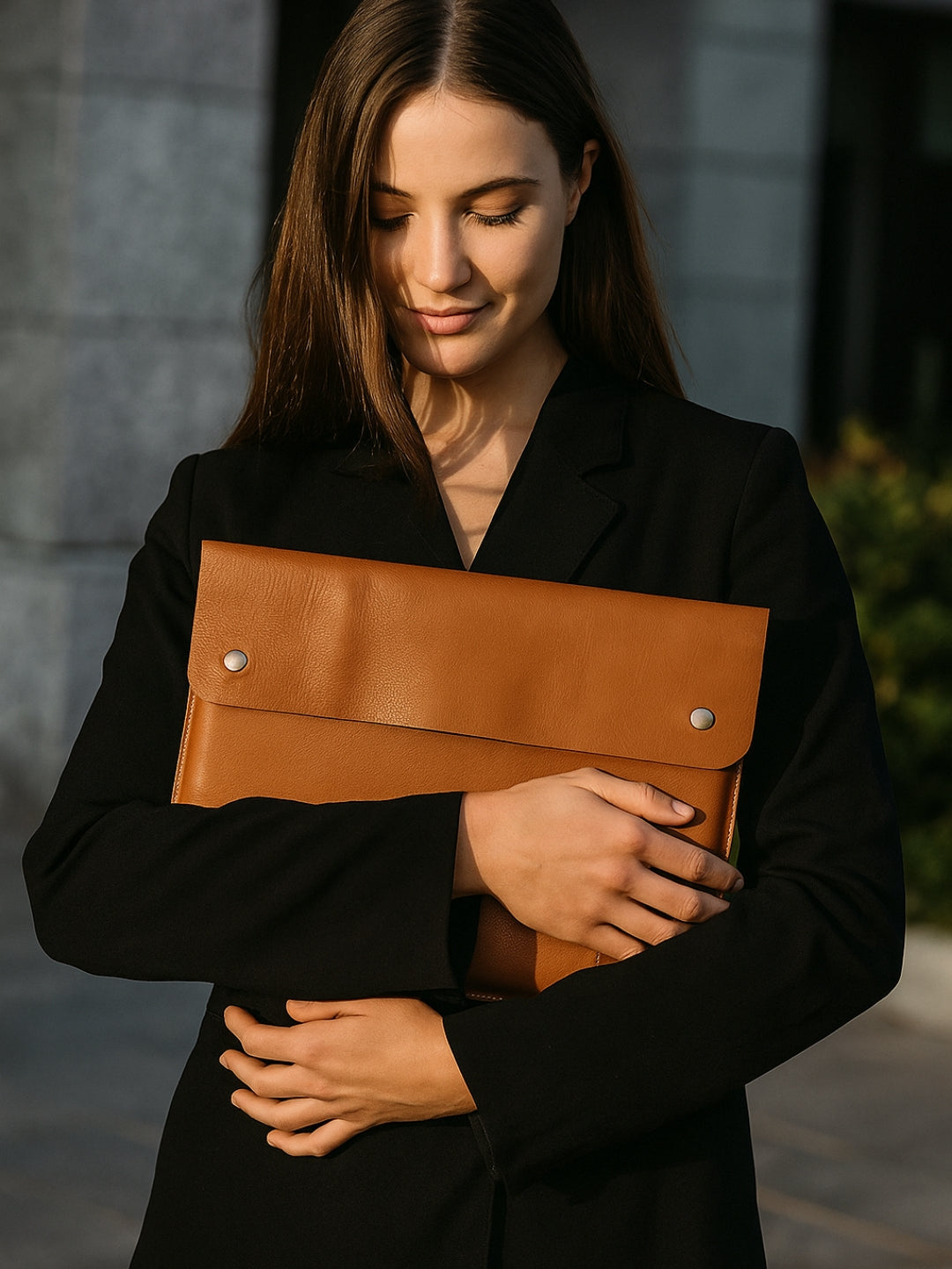 Funda de piel para portátil MacBook