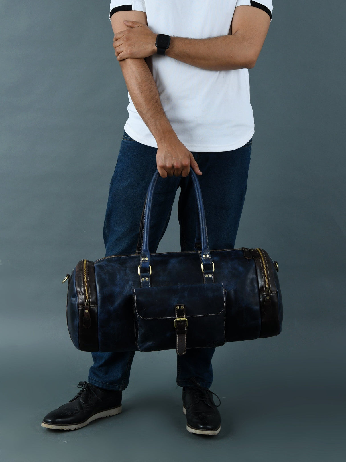 Bolsa de deporte Premium azul