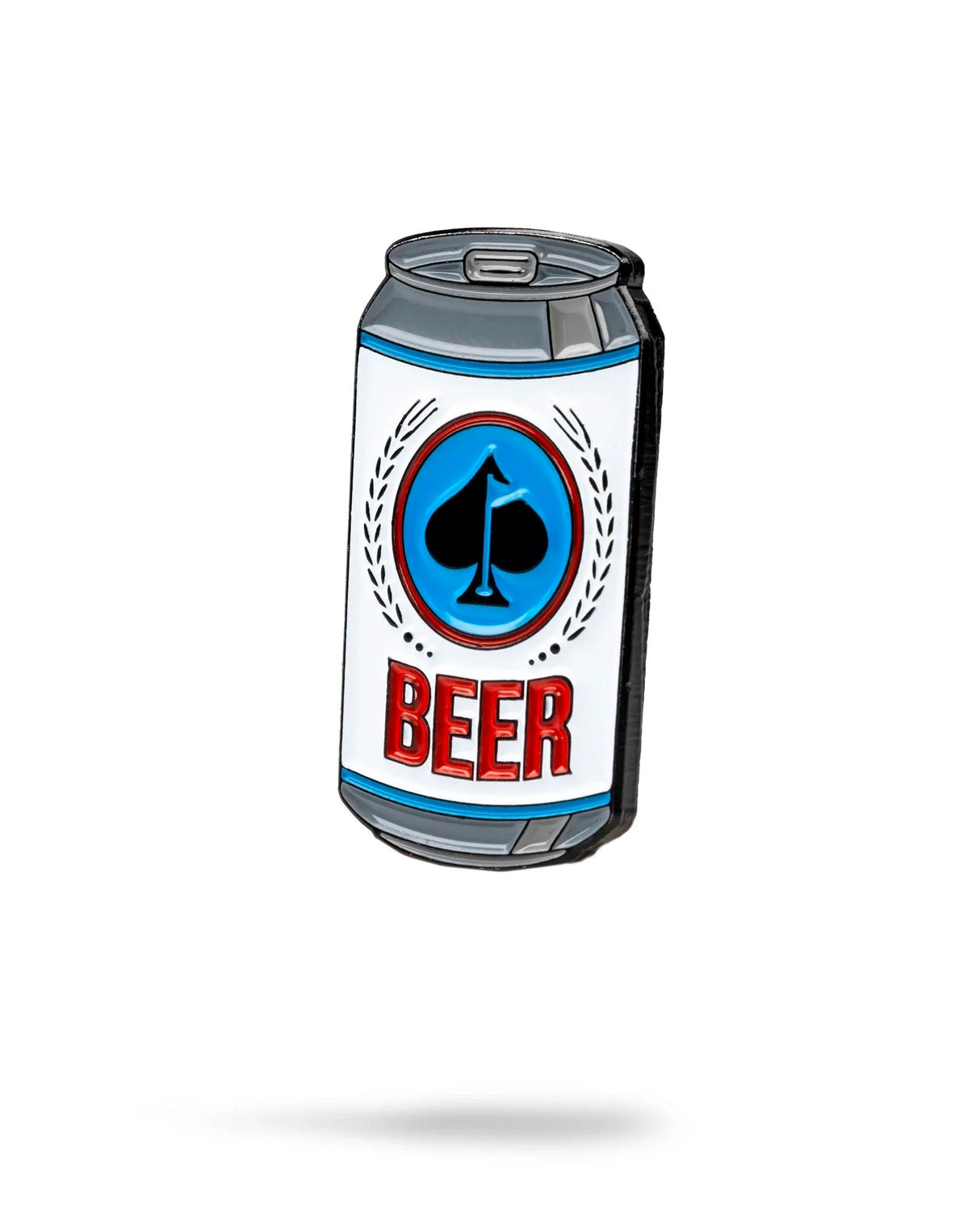 Marcador de bola de lata de cerveza