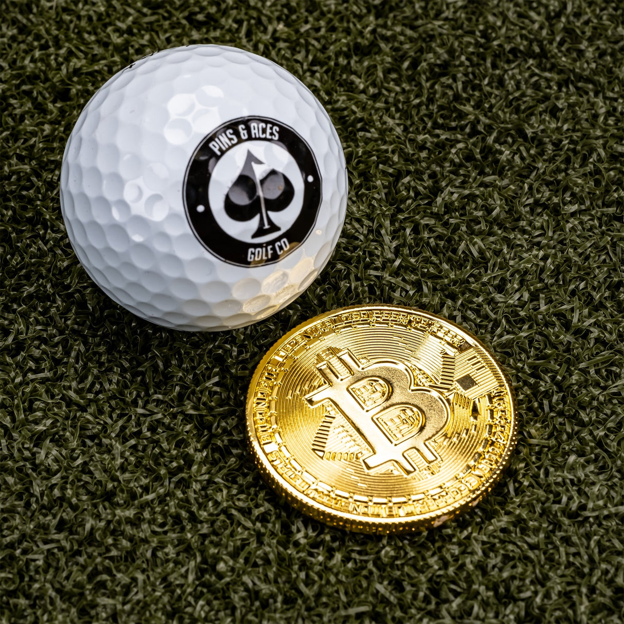 Marcador de bola de Bitcoin