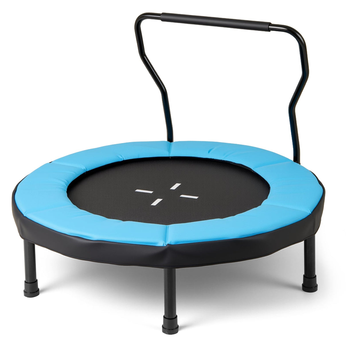 Trampolín de 40 pulgadas para niños, trampolín de fitness para interiores y exteriores