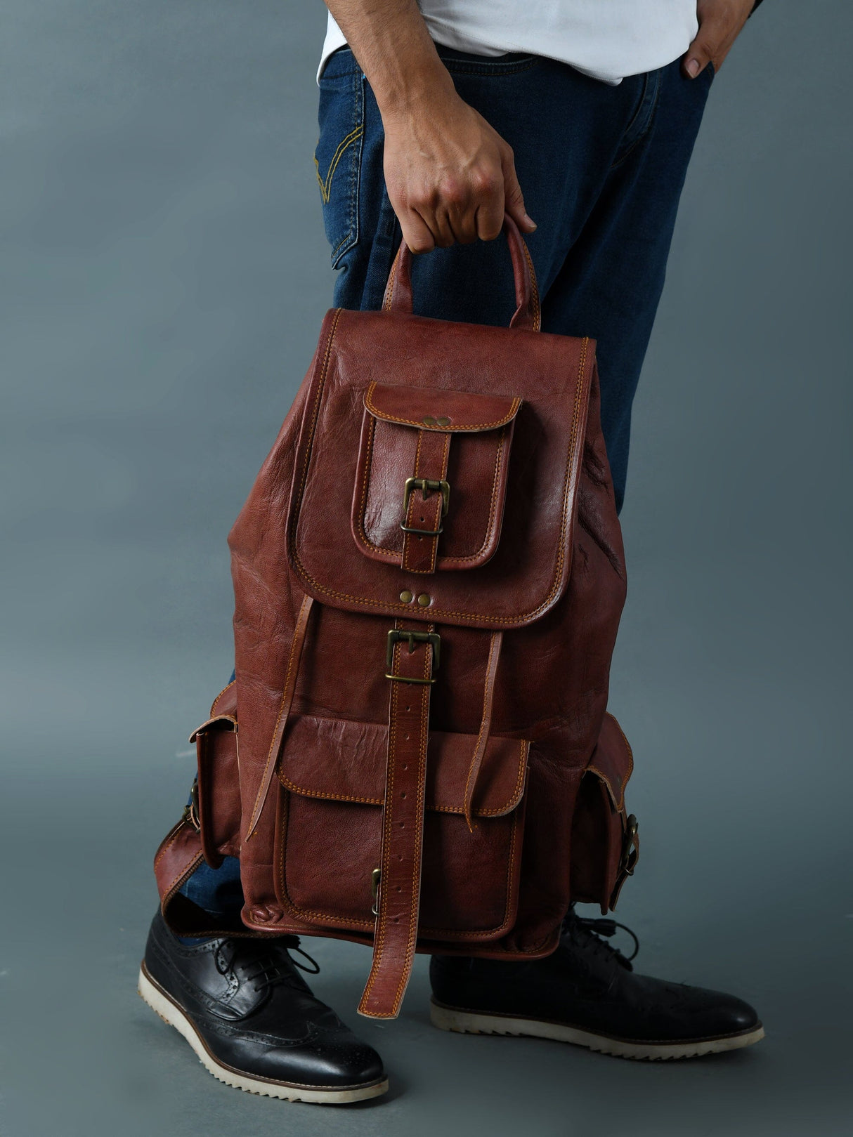 Mochila de senderismo Rictus - Marrón nogal