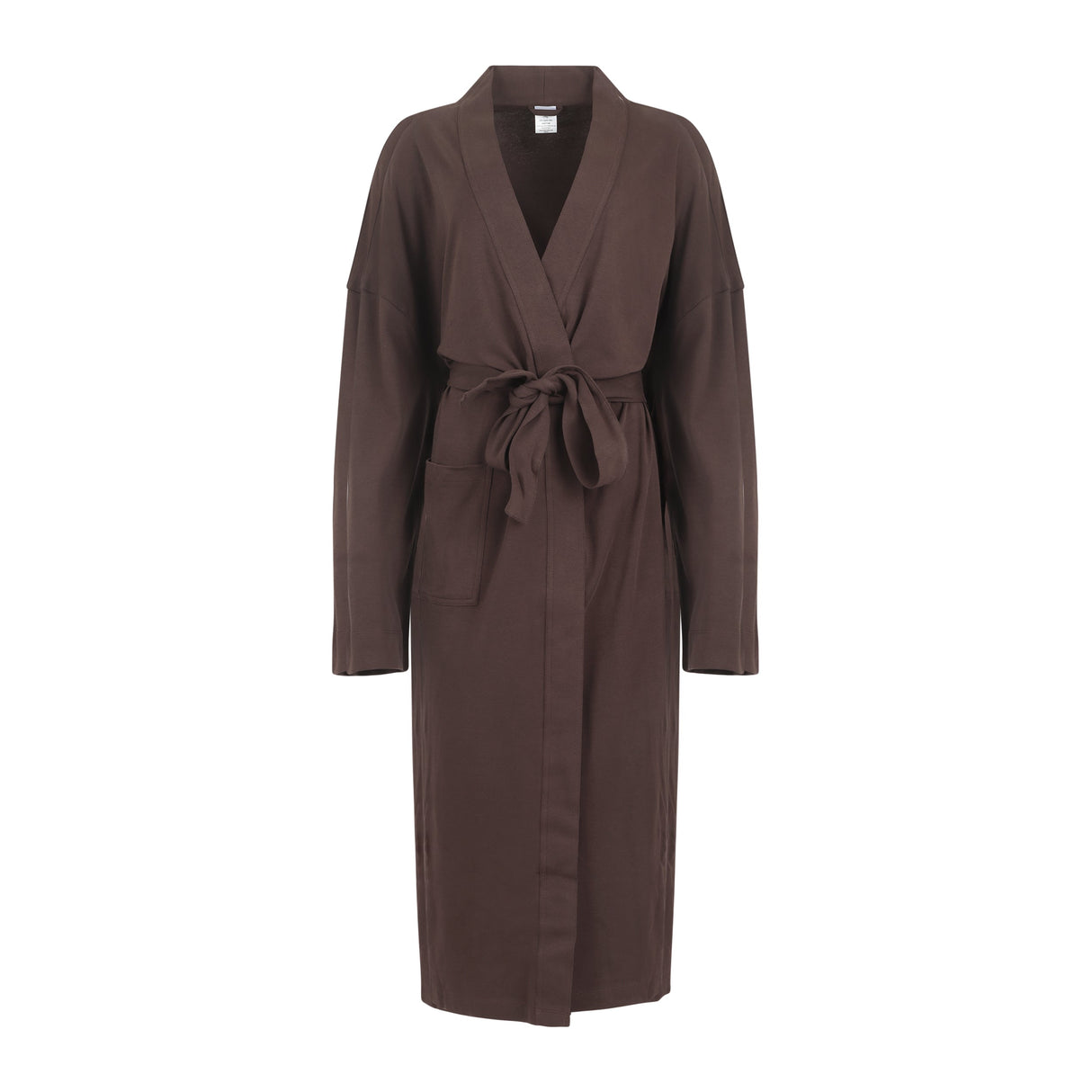 Bata de kimono de algodón orgánico tejido