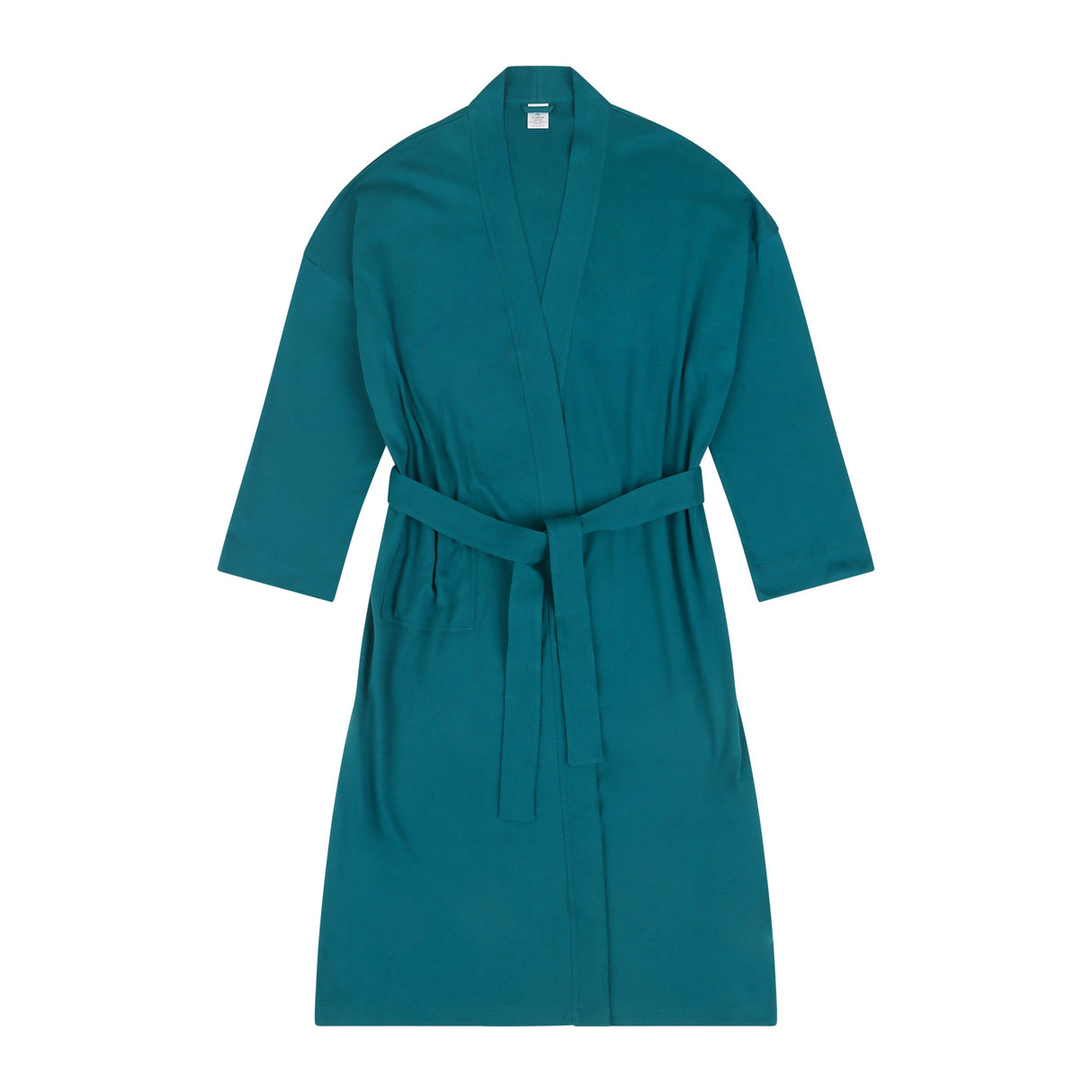 Bata de kimono de algodón orgánico tejido