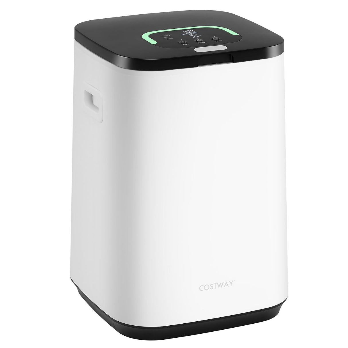 Calentador de toallas grande de 23 L con calentamiento rápido y temporizador ajustable-Blanco