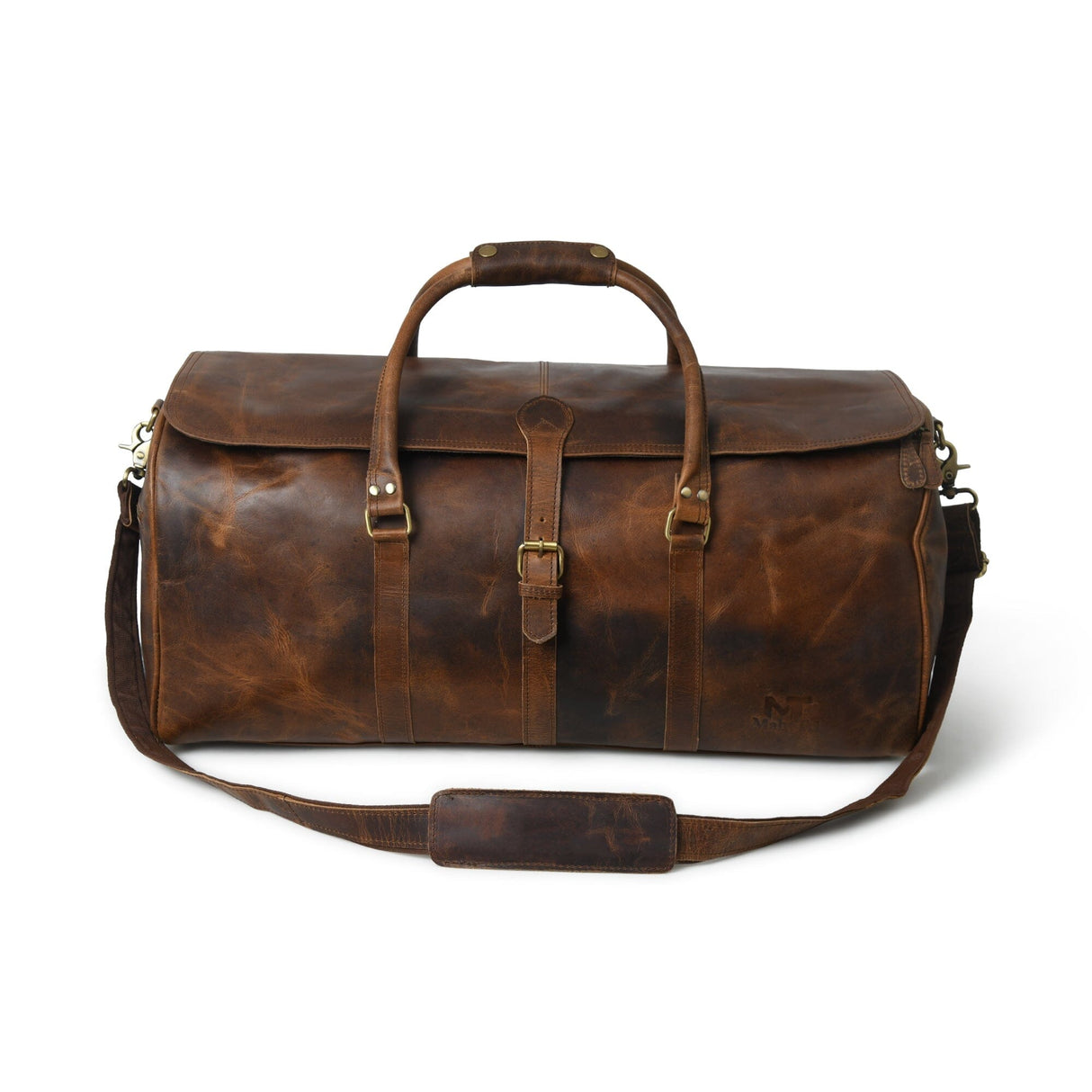 El bolso de lona Bolton Flap - Marrón