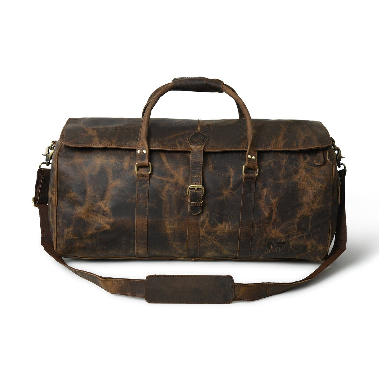 El Bolton Flap Duffel - Marrón Oscuro