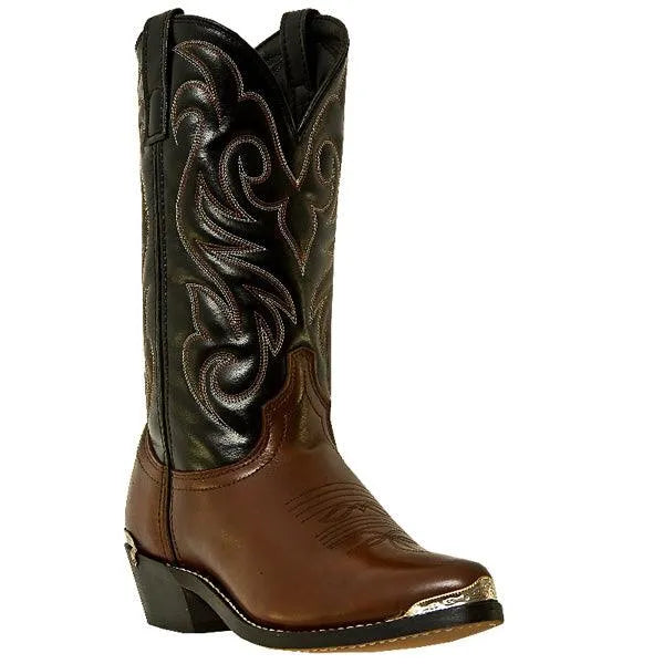 Laredo Nashville (Crujido de cacahuete/Negro) - Bota vaquera de hombre