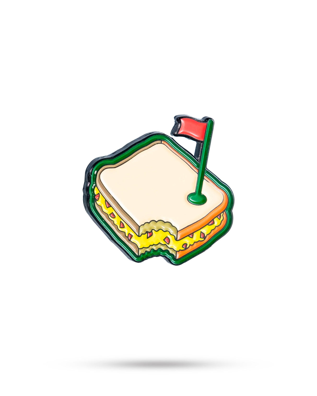 Marcador de Bola para Sándwich de Queso con Pimiento