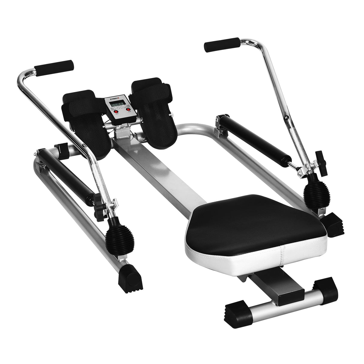 Máquina de remo de doble resistencia hidráulica ajustable para ejercicio