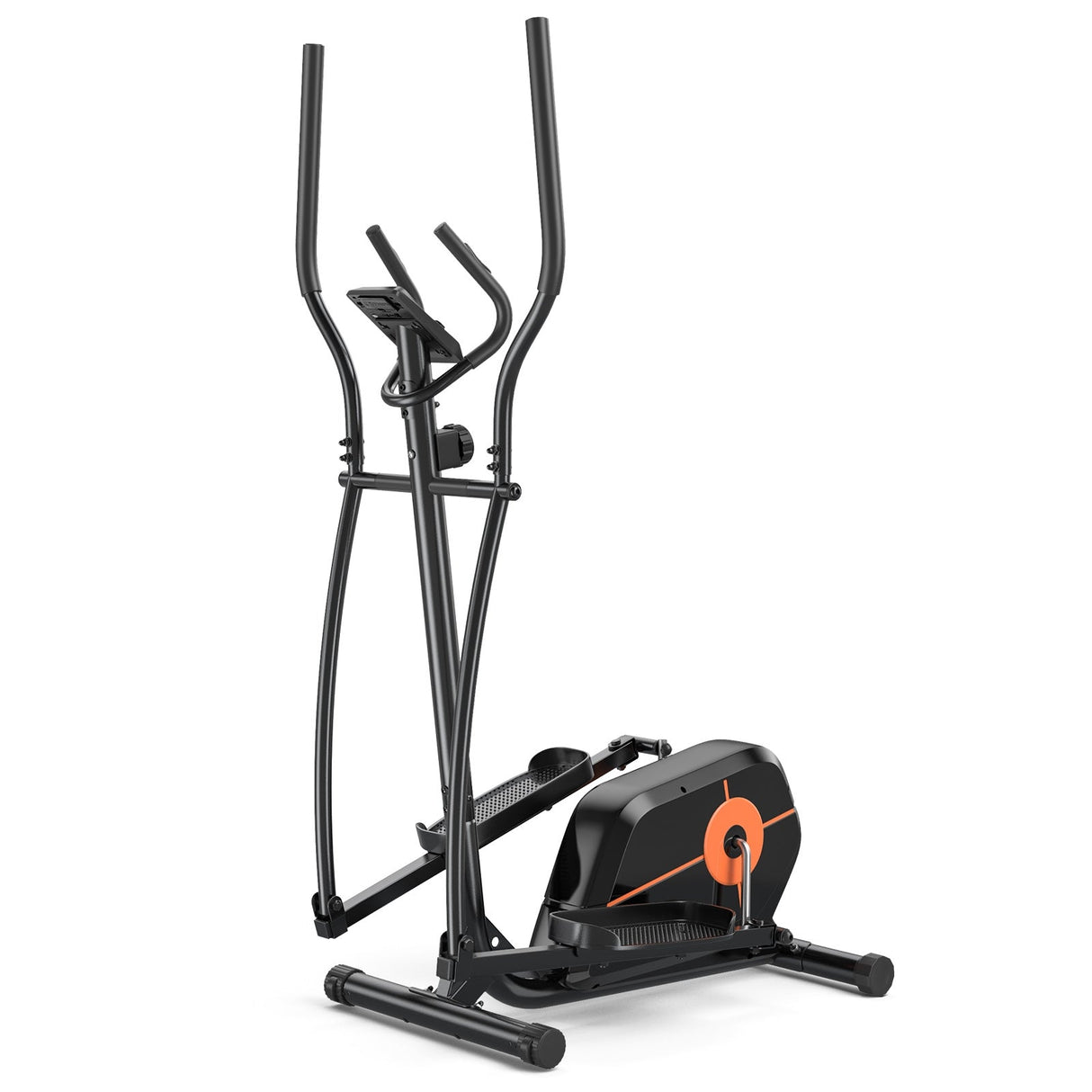 Máquina Elíptica de Ejercicio con Resistencia Magnética y Monitor LCD