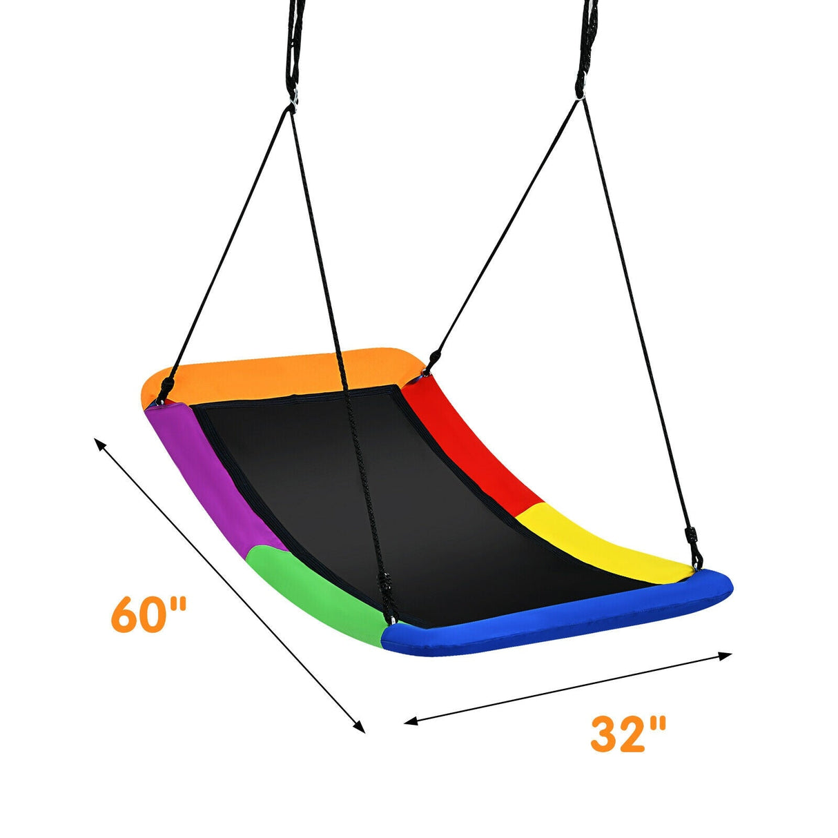 Columpio de Plataforma para Árbol de 60 Pulgadas 700 lb para Niños y Adultos